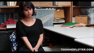 TeenShoplifter.com - Young Cute Thick Latina Caught Shoplifting Punish Fucked To Orgasm By Aggressive Mall Cop