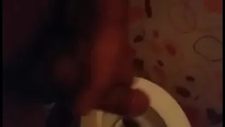 WAGGING UP IN THE BATHROOM OF THE ANONYMOUS