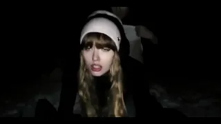 A couple of campers warm up with sex in the winter forest