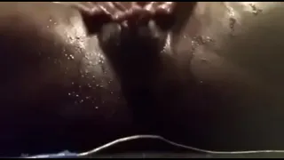 Wet black pussy