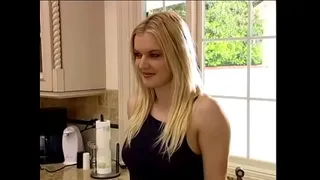 Horny cutie Barbara Summer moans as a huge pole penetrates her tight wet pussy and sweet ass