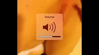 Petite teen FaceTime pussy play