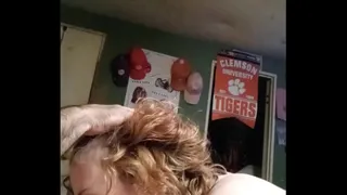 Deepthroating a whore