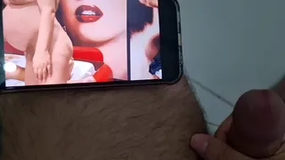 Cuckold masturbates watching his pregnant wife having sex with the gifted guy