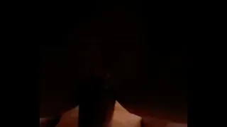 Jizzing in her
