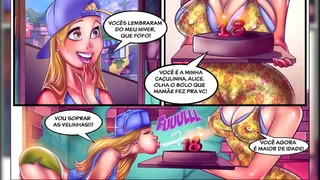 Morro da Putaria - The Birthday of the Youngest Sister