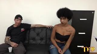Lots of fun with the rabuda's black girl before recording