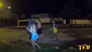 They get ready at night