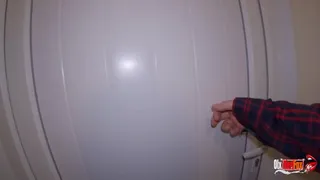 I came to collect the rent but I fucked and cummed in the elastic ass