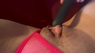 European Stepmom Artemisia Love solo car ride around with her big juicy boobs