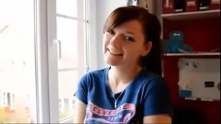 German teen porn with a young redhead