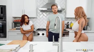 Rivals Ex-GFs / Brazzers Fierce Battle
