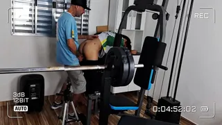 Employees were caught in the back of the store