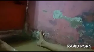 Laying his wife on the floor and fucked in the ass