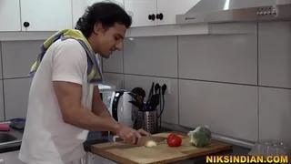 Rich Indian MILF drinks her servant's urine daily then gets her pussy fucked