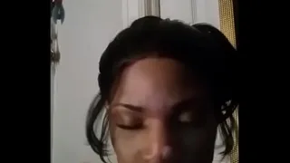 Redbone Beauty in lingerie
