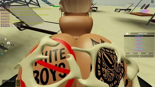 Roblox baddie got creampied by a BBC