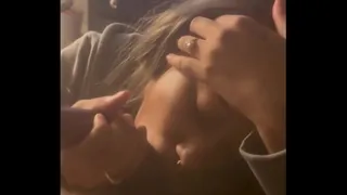 Big whoop gets his balls sucked by his fine ass gf