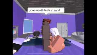 Roblox girl slurps on bulls shlong