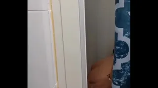 My roommate records me in the shower
