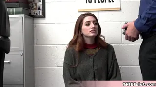 Irish teen caught thief and rough fucked