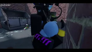 boy fucks blue demon girl