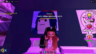roblox slut dances on me