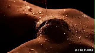 Perfect couple close up romantic fucking
