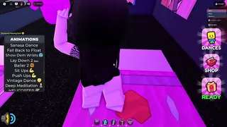 roblox goth dances on me