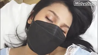 Creampie Fuck Thai Asian Wife in cute maid dress roleplay