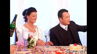 Fully clothed sex time for harlots desirous to get some cock