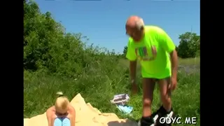 Chili handles a exquisite blonde teen Gina