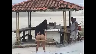 Safada Pelada on the Beach