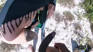 Bahian Bruna Fonseca Taking Big Cock In Her Pussy After Enjoying The Nudist Beach In Bahia | Joao O Safado