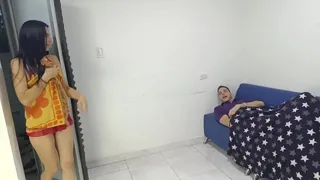 MY ROOMMATE WAS LOST and needed a COCK for her TIGHT VAGINA -TABOO