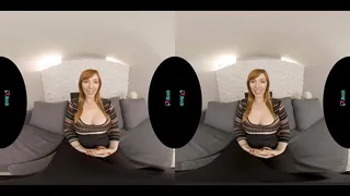 Stunning big tit redhead gets fucked in VR POV
