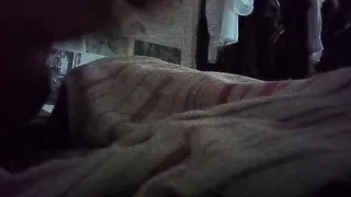 Kinky old man enters my room and puts his hand in me