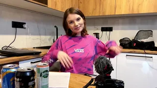 Milka Feer, Nana - 18 Yr Old Student Threesome Cum on Breasts