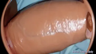 Huge dick fucking giant pussy - the view through spy eyes