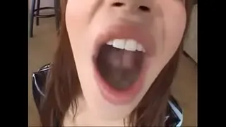 Sexy faith leon sucks and swallows cum