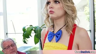 Old grumpy just won a lifelike teen sexbot