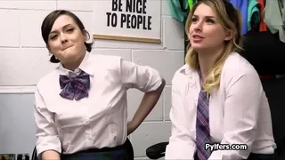 Religious chicks caught stealing sex toys