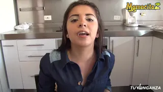 MAMACITAZ - Colombian Teenager Nicole Medallo Has Homemade Sex With Guy Before She Leave From BF House