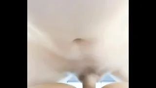 WE STAY ALONE AT HOME WITH MY step COUSIN AND WE HAVE ANAL SEX ON MY PARENTS' SOFA
