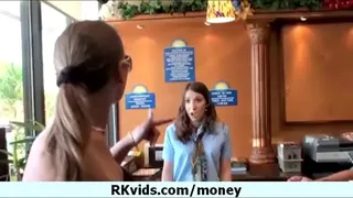 Sexy girl loves sex and money 9