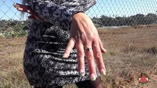 She likes her manicure. Do you?