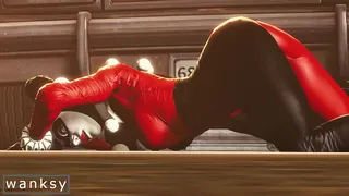 Hardcore Harley Quinn Gangbang