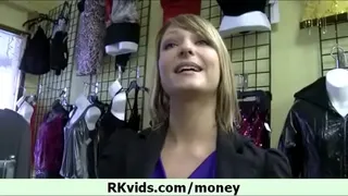 Money really talks for this chicks 9