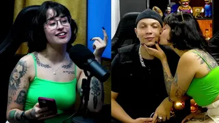 Martina Oliveira Evaluates Ruan's Big Cock, she got horny watching it! - Podcast Pápum no Barraco! COMPLETE ON SHEER - XV RED