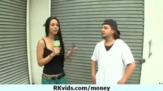 Sexy girl loves sex and money 28